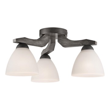 Накладна люстра ADRIANO 3xE27/60W/230V бук