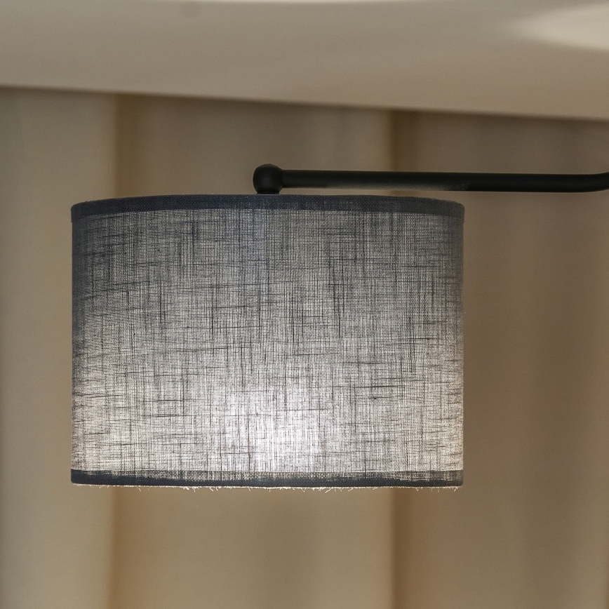 Накладна люстра ALBA 3xE27/15W/230V сіра