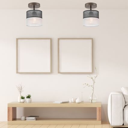 Накладна люстра ANDREA 1xE27/60W/230V бук