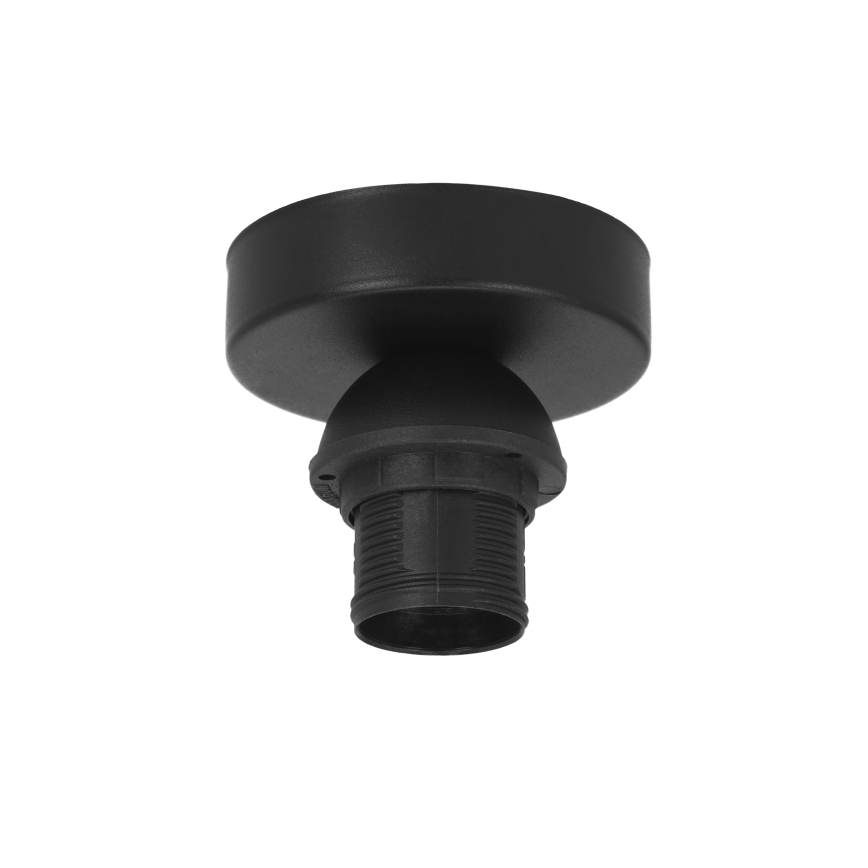 Накладна люстра BORHO 1xE27/60W/230V діаметр 40 см чорна/джут