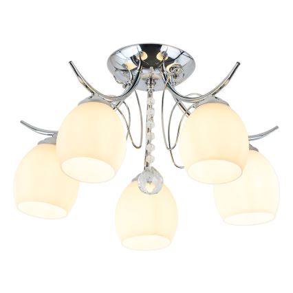Накладна люстра ELLA 5xE27/15W/230V блискучий хром