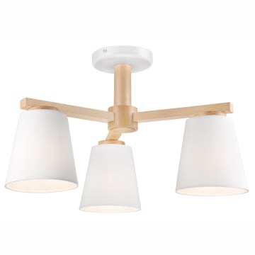 Накладна люстра ELLIE 3xE27/60W/230V бук