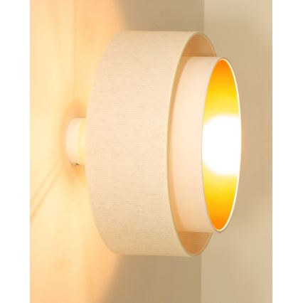 Накладна люстра NATIA 1xE27/60W/230V біла