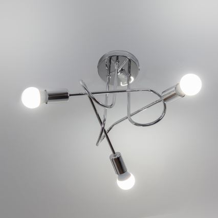 Накладна люстра OXFORD 3xE27/15W/230V глянцевий хром