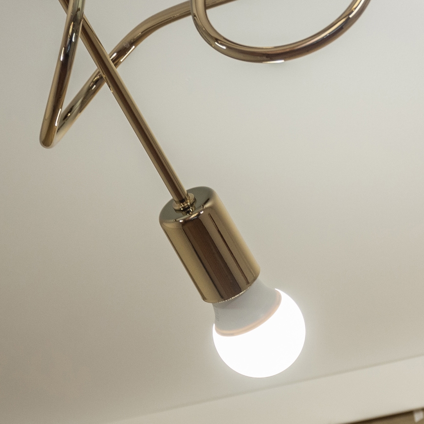 Накладна люстра OXFORD 3xE27/15W/230V золота