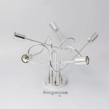 Накладна люстра OXFORD 5xE27/15W/230V, глянсовий хром