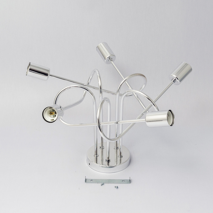 Накладна люстра OXFORD 5xE27/15W/230V, глянсовий хром