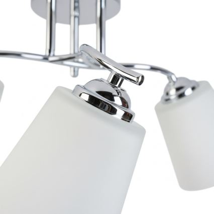 Накладна люстра PAFOS 3xE27/15W/230V глянцевий хром