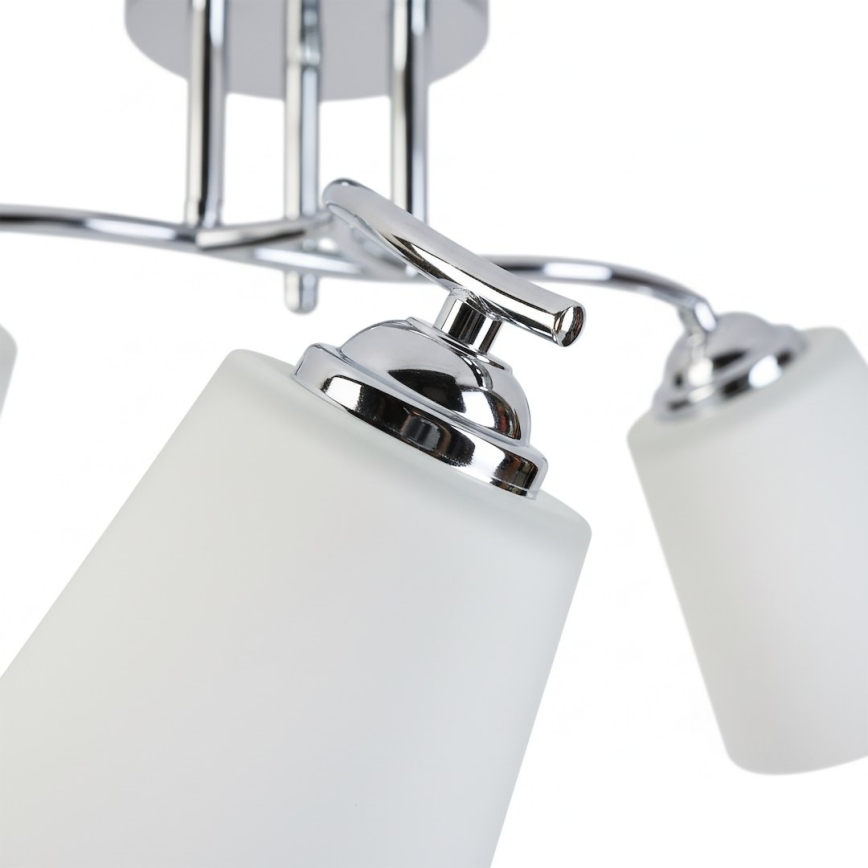 Накладна люстра PAFOS 3xE27/15W/230V глянцевий хром