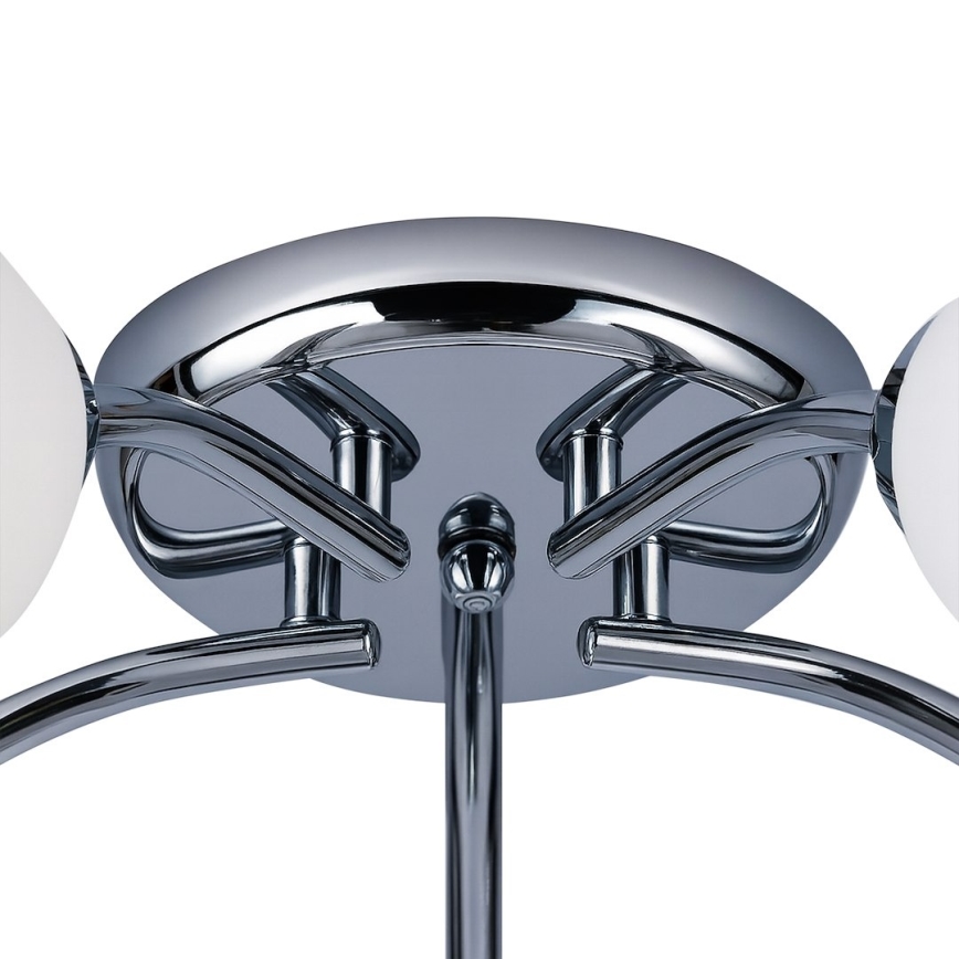 Накладна люстра PORTOS 5xE14/10W/230V глянсовий хром