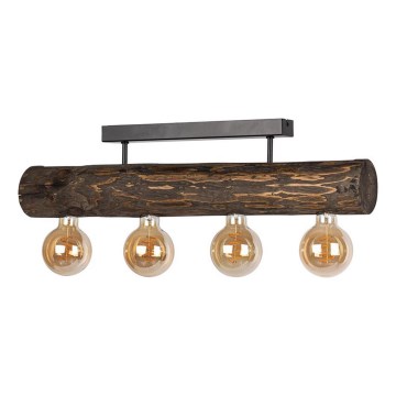 Накладна люстра TRABO 4xE27/60W/230V сосна