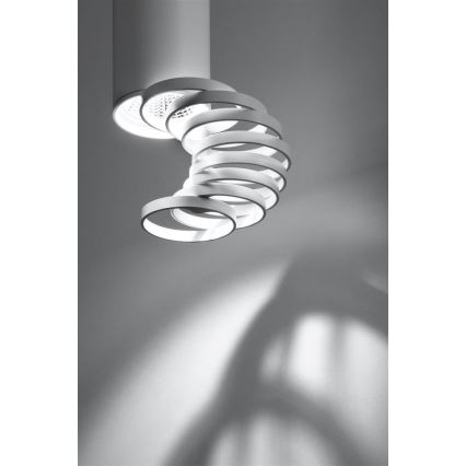 Накладна люстра TUBA 1xGU10/50W/230V біла