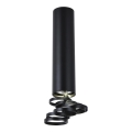 Накладна люстра TUBA 1xGU10/50W/230V чорна