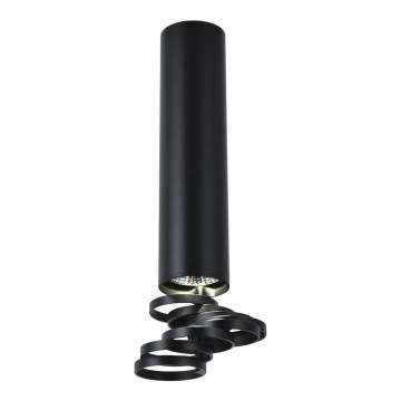 Накладна люстра TUBA 1xGU10/50W/230V чорна
