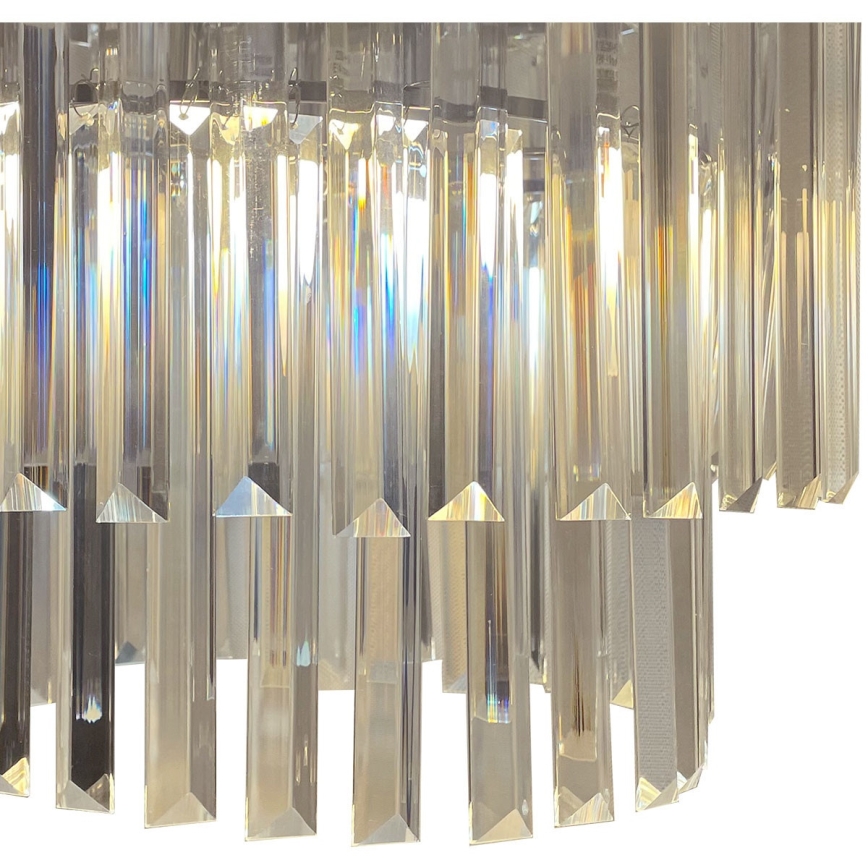 Накладна люстра VETRO 4xE14/40W/230V глянцевий хром