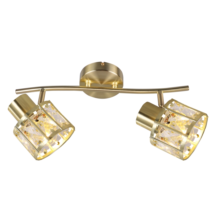 Накладна люстра ZAHARA 2xE27/10W/230V, золота
