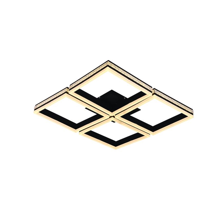 Накладна світлодіодна люстра з регульованою яскравістю 215 Вт/230 В 3000-6500 К + пульт дистанційного керування