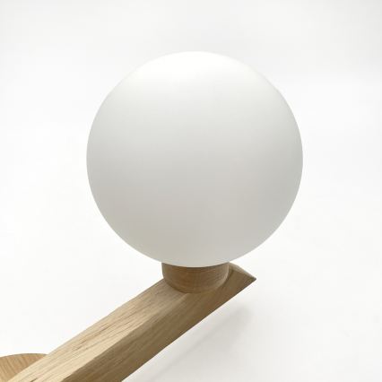 Накладная люстра ANTONIO 2xG9/5W/230V дуб/белая