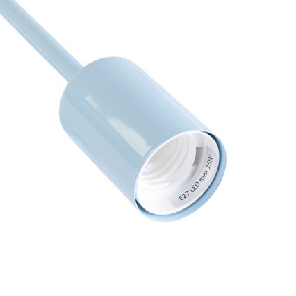 Накладная люстра CAMBRIDGE 6xE27/15W/230V синяя