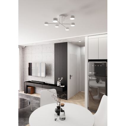 Накладная люстра HALO 6xGX53/10W/230V белая