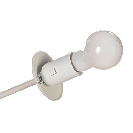 Накладная люстра MOON 4xE27/15W/230V кремовая