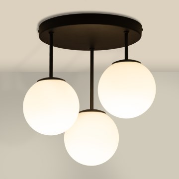 Накладная люстра MOONLIGHT 3xE27/15W/230V черная