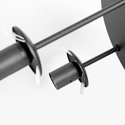 Накладная люстра MOONLIGHT 3xE27/15W/230V черная