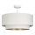 Накладная люстра NATIA 1xE27/60W/230V, диаметр 45 см, белая