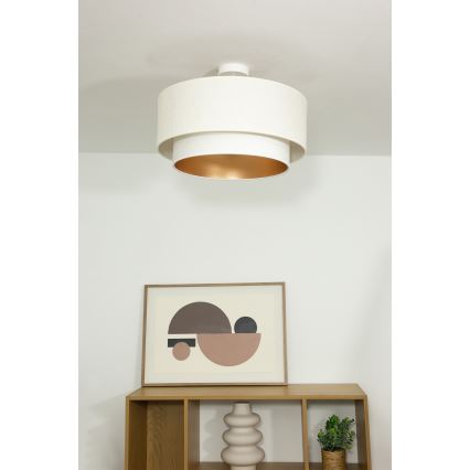 Накладная люстра NATIA 1xE27/60W/230V, диаметр 45 см, белая