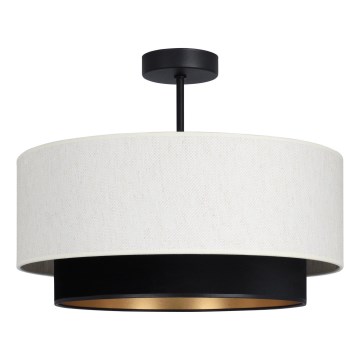 Накладная люстра NATIA 1xE27/60W/230V Ø 45 см белая/чёрная