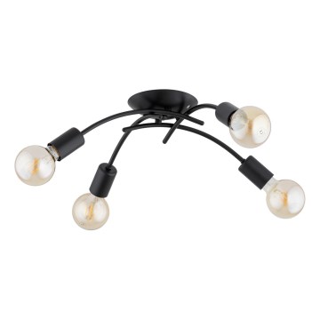 Накладная люстра TORIZO 4xE27/15W/230V чёрная