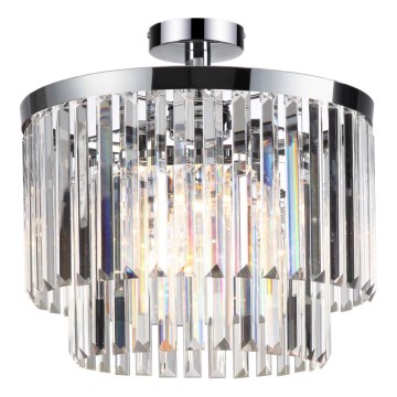 Накладная люстра VETRO 4xE14/40W/230V, глянцевый хром