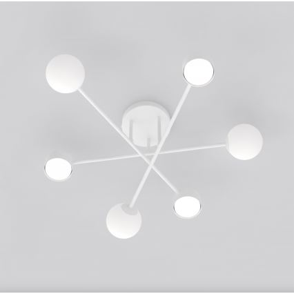 Накладная потолочная люстра HOLON 3xG9/8W/230V + 3xGX53/12W белая