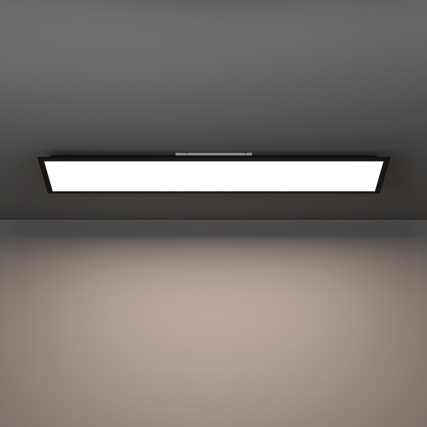 Eglo - LED RGBW диммируемая накладная панель LED/28 Вт/230 В 2700–6500 К 120x15 см черная