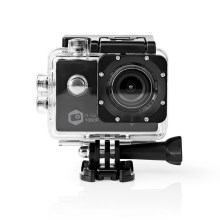 Nedis ACAM21BK - Экшн-камера с водонепроницаемым чехлом Full HD/WiFi/2 FTF