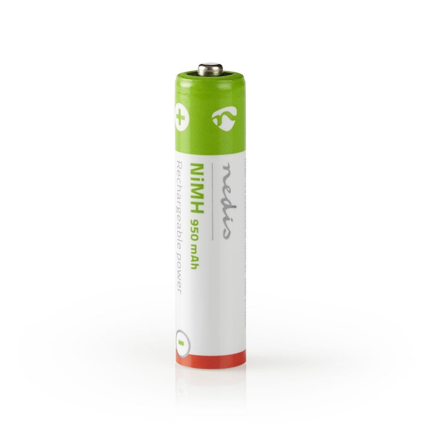 4 шт. Акумуляторні батарейки AAA Ni-MH/1.2V/950mAh