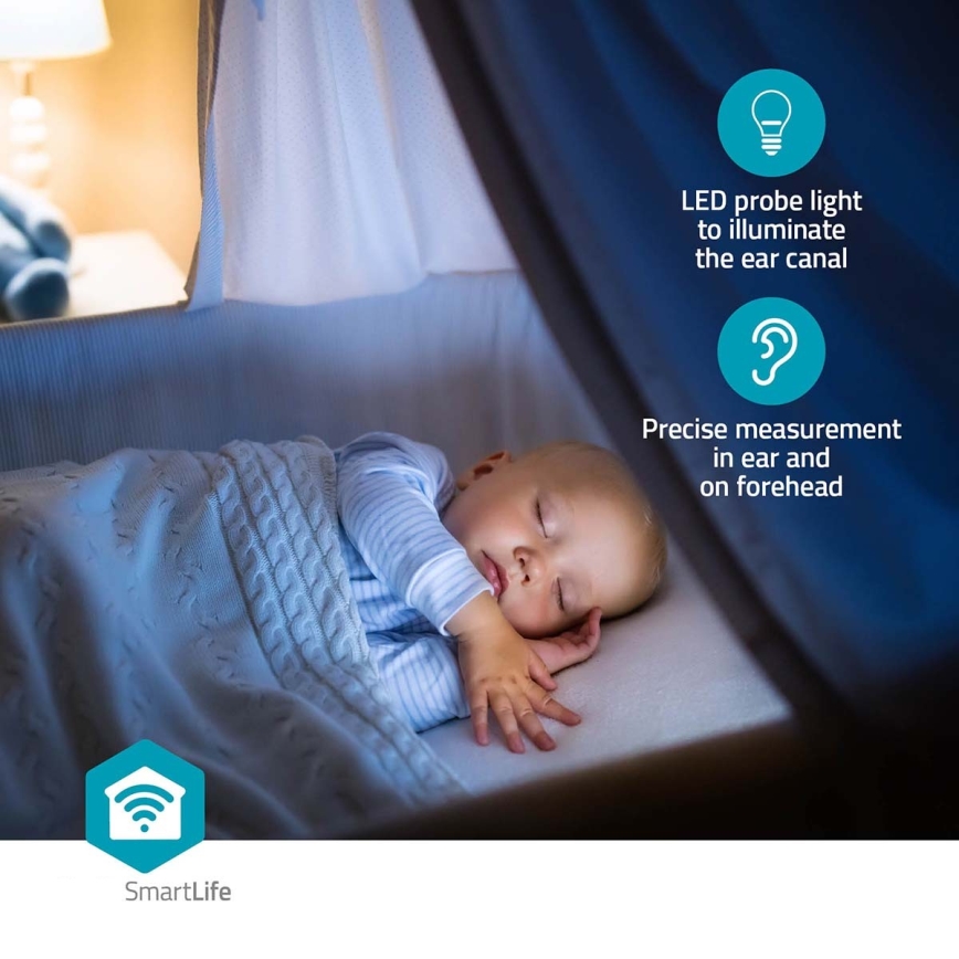 Розумний багатофункціональний інфрачервоний термометр Tuya 2xAAA