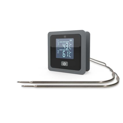 Розумний цифровий термометр для м'яса з РК-дисплеєм SmartLife 0-300 °C 2xAAA