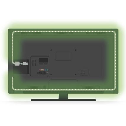 Светодиодная RGB-лента с регулированием яркости SmartLife 2,4 м LED/4W/5V