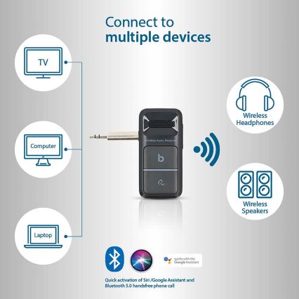 Портативный Bluetooth AUX ресивер