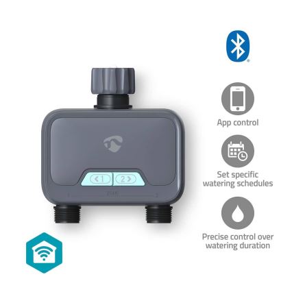 Регулятор подачі води 4xAA Wi-Fi Tuya IP54