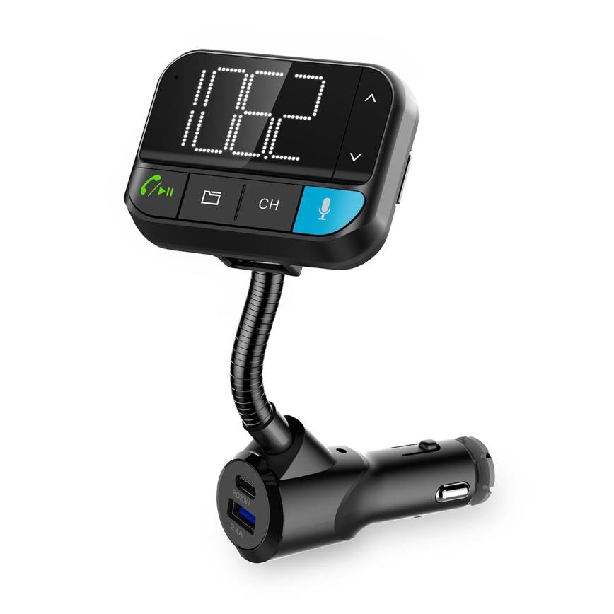 Автомобільний FM-трансмітер з функцією handsfree