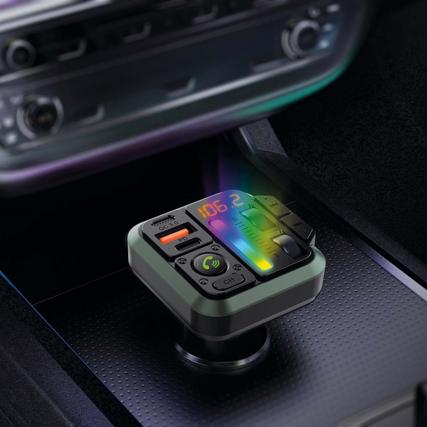 Автомобільний FM-трансмітер з функцією handsfree