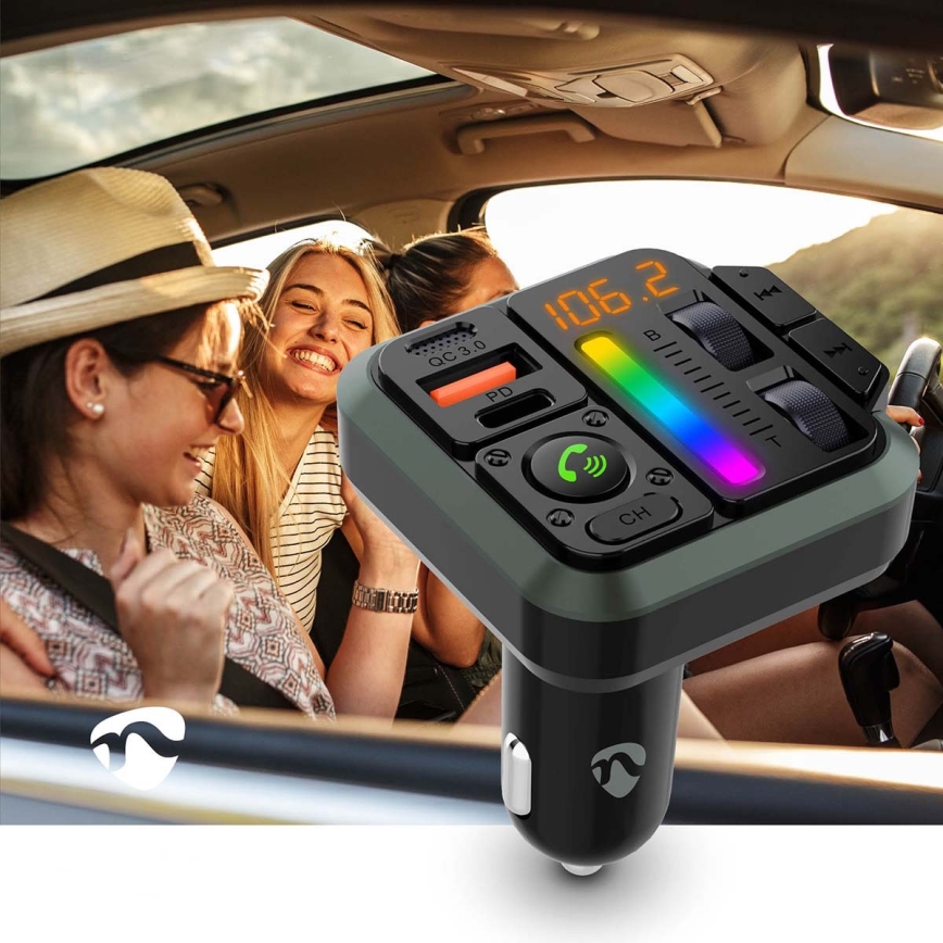 Автомобільний FM-трансмітер з функцією handsfree