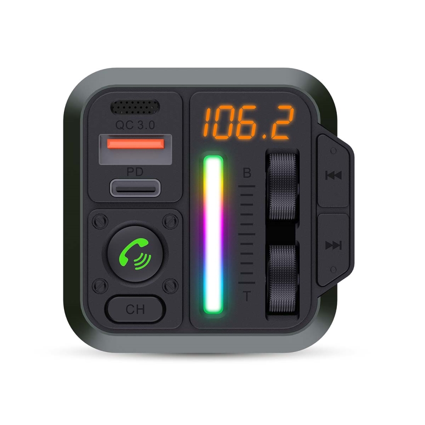 Автомобільний FM-трансмітер з функцією handsfree
