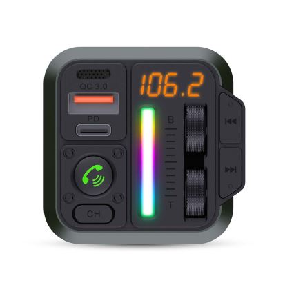 FM-передатчик для автомобиля с функцией громкой связи