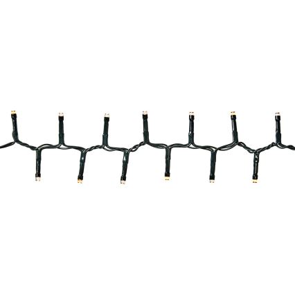 Світлодіодна різдвяна гірлянда вулична 400xLED/7 функцій 11м IP44 теплий білий