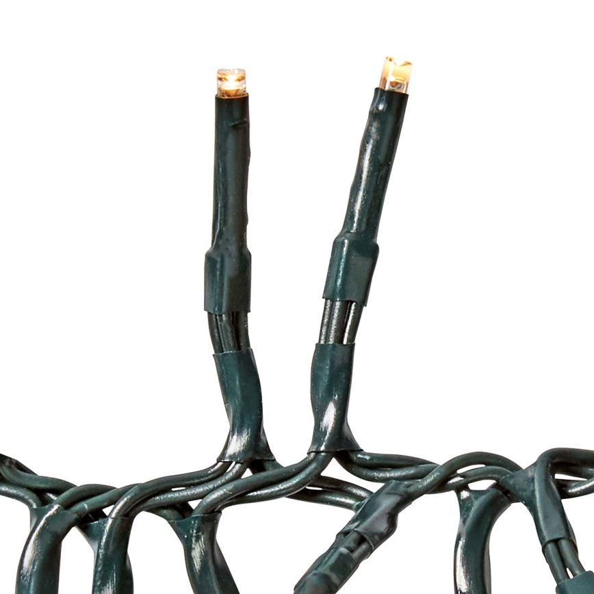 Светодиодная уличная рождественская гирлянда 576xLED/7 режимов 7,2м IP44 теплый белый