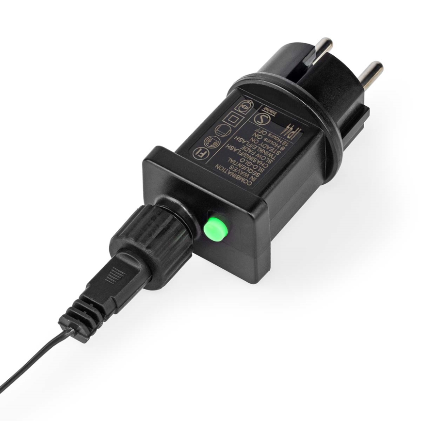 Светодиодная уличная рождественская гирлянда 576xLED/7 режимов 7,2м IP44 теплый белый