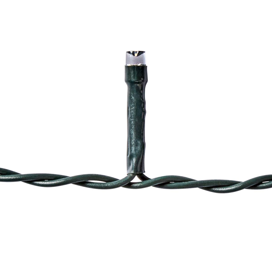 Светодиодная уличная рождественская гирлянда-водопад 180xLED/7 режимов 10,9м IP44 теплый белый